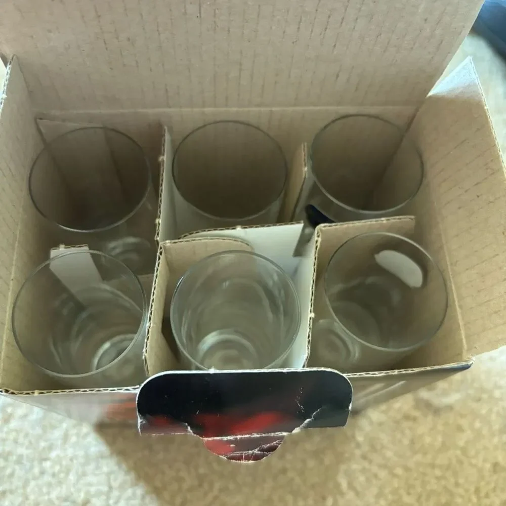 Barline Bohemia Crystal Box Of 6 50 ML Vodka Shot Glasses